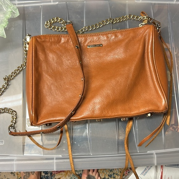 Rebecca Minkoff - Brown Leather Crossbody Bag - Picture 3 of 7